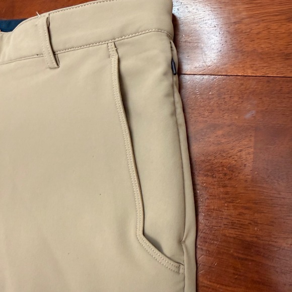 Teren Designs Daily Driver Adventure Pants Mens 32x30 Tan Khaki Stretch Travel - Picture 3 of 12